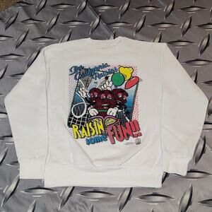 VTG 80s 1988 California Raisins Sweatshirt Size M NWOT Made In USA